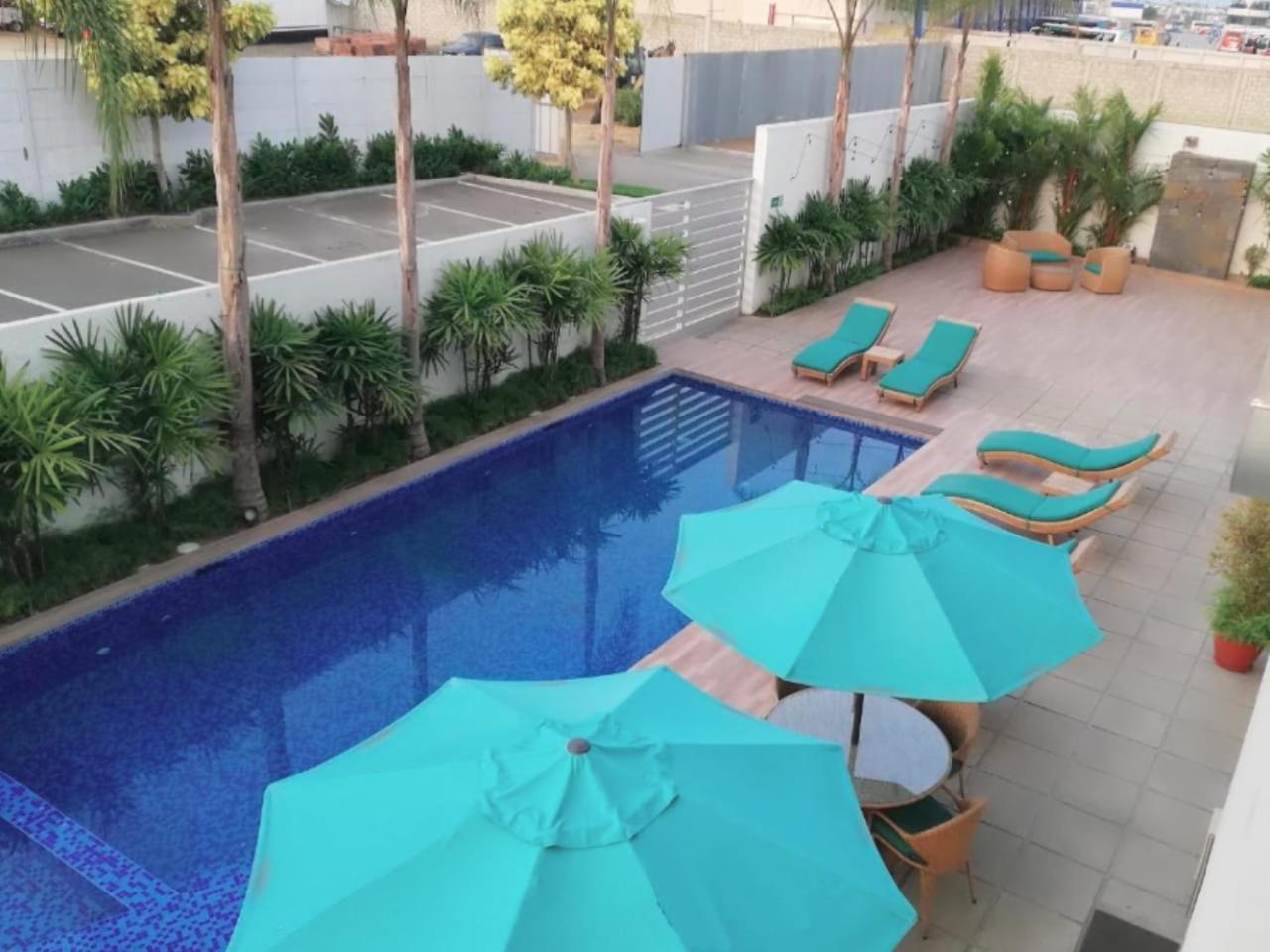 Aquamarina Hotel Manta Exterior foto